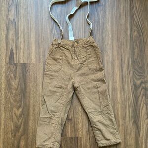 H&M | Lightweight pant with Suspenders